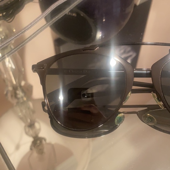 Black dior sunglasses main image 3